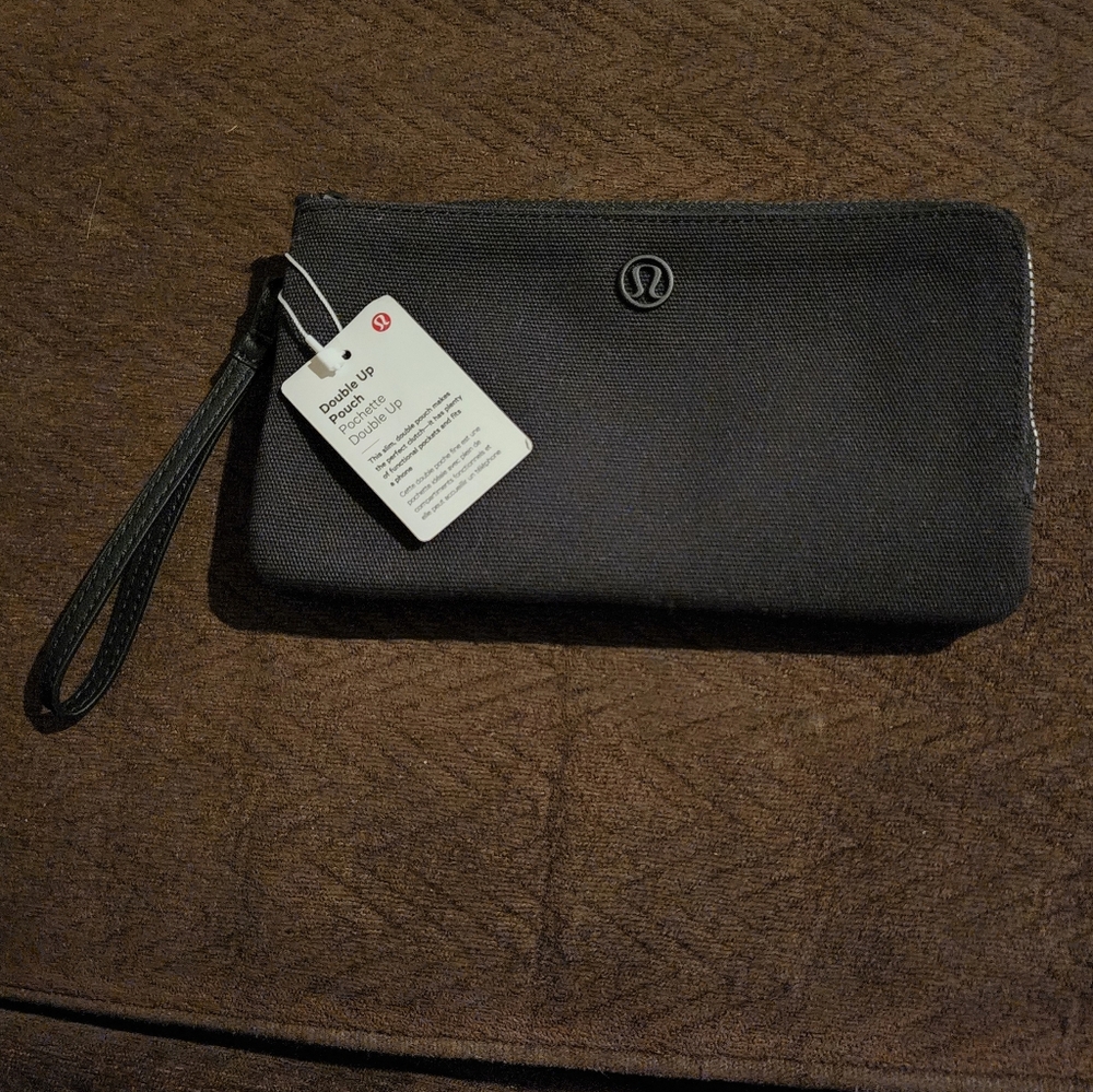 Lululemon Double Up Pouch. Brand new with tags wristlet
